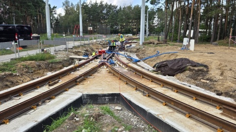 Dobiegają końca remonty tras tramwajowych w Toruniu. /fot. Mariusz Luda
