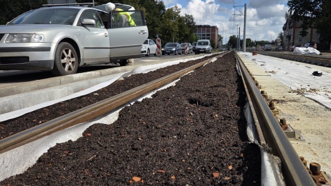Dobiegają końca remonty tras tramwajowych w Toruniu. /fot. Mariusz Luda