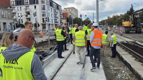 Dobiegają końca remonty tras tramwajowych w Toruniu. /fot. Mariusz Luda