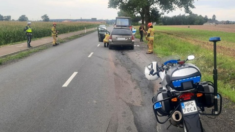 Miał ponad trzy promile i spowodował kolizję/fot. KPP w Radziejowie