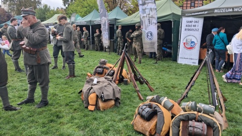 Na Wyspie Młyńskiej odbył się piknik z okazji święta 8. K-PBOT. /fot. Damian Klich