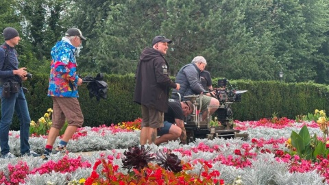Od kilku dni w Ciechocinku kręcony jest film pod tytułem „Turnus"/fot. ciechocinek.pl