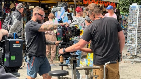 Od kilku dni w Ciechocinku kręcony jest film pod tytułem „Turnus"/fot. ciechocinek.pl