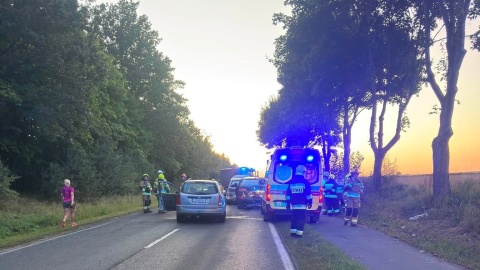 Zderzenie czterech aut na trasie Osowa Góra-Osówiec /fot. Heron15 Pomoc Drogowa Bydgoszcz 24h Andruszczenko Krystian 501337500