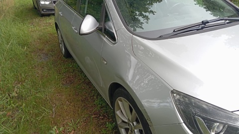 Pijany kierowca został zatrzymany po kolizji przez świadków zdarzenia we Wrześciu w gminie Wicko. / Fot. Materiały policji