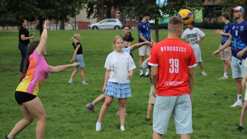 Kibice chętnie wzięli udział w wydarzeniu/fot. Patryk Głowacki
