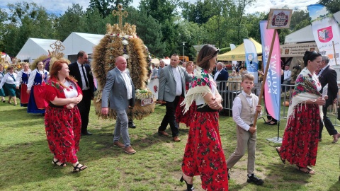 Korowód dożynkowy/fot. Radosław Jagieła