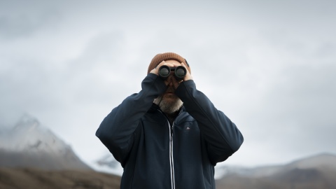 Tomasz Organek wraz zespołem i naukowcami UMK wybrali się na Spitsbergen. /fot. Alina Kondrat