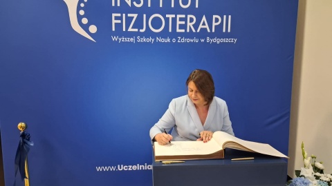 Instytut Fizjoterapii Wyższej Szkoły Nauk o Zdrowiu w Bydgoszczy otwarty/fot. Damian Klich