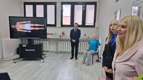 Instytut Fizjoterapii Wyższej Szkoły Nauk o Zdrowiu w Bydgoszczy otwarty/fot. Damian Klich