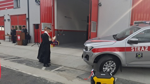 Odnowiona remiza w Dąbrowie Chełmińskiej/Fot. Damian Klich