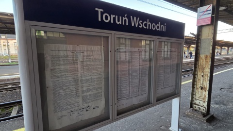 Dworzec kolejowy w Toruniu/fot. Mariusz Luda