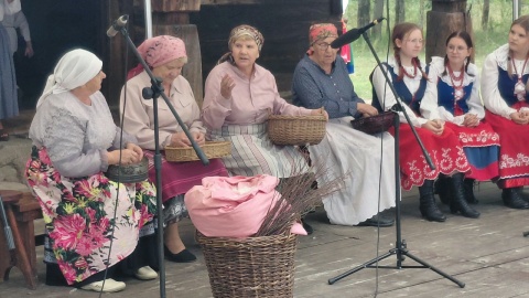 Festyn pod hasłem „Z życia dawnej wsi" w Kłóbce. / Fot. Radosław Jagieła