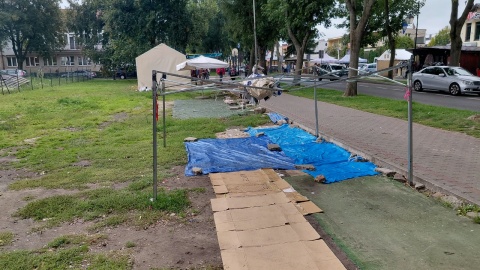 Czy stragany psują krajobraz Ciechocinka? /fot. Radosław Jagieła
