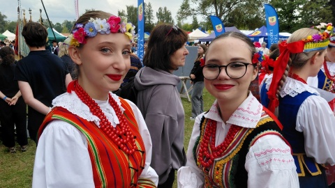 Zespół Ziemia Bydgoska wystąpił w miniony weekend podczas Jarmarku kujawsko-pomorskiego w Myślęcinku/fot. Magdalena Gill