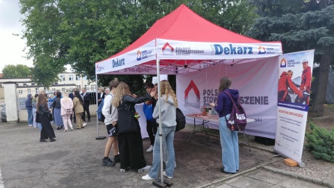 Promocja zawodów z branży budowlanej i pokrewnych we Włocławku/fot. Radosław Jagieła