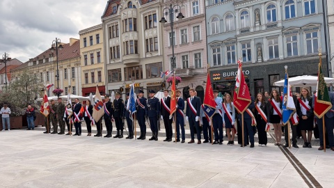 W sercu Bydgoszczy odbył się uroczysty apel połączony z obchodami „Dnia Sybiraka"/fot. Natasza Trzebuchowska