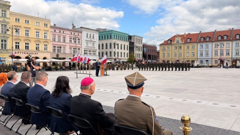 W sercu Bydgoszczy odbył się uroczysty apel połączony z obchodami „Dnia Sybiraka"/fot. Natasza Trzebuchowska