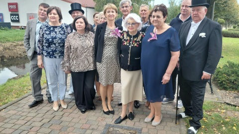 Ewa Braun (na zdjęciu w białych włosach) uhonorowana w Lipnie/fot. Radosław Jagieła