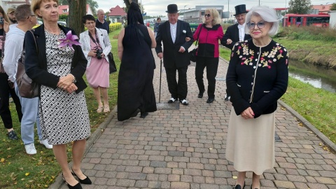 Ewa Braun (na zdjęciu w białych włosach) uhonorowana w Lipnie/fot. Radosław Jagieła