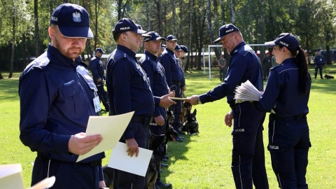 XXIII finału Kynologicznych Mistrzostw Policji w Sułkowicach/fot. Centrum Szkolenia Policji w Legionowie