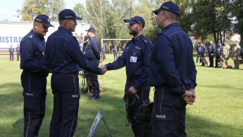 XXIII finału Kynologicznych Mistrzostw Policji w Sułkowicach/fot. Centrum Szkolenia Policji w Legionowie