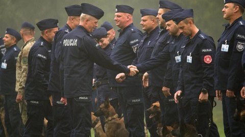 XXIII finału Kynologicznych Mistrzostw Policji w Sułkowicach/fot. Centrum Szkolenia Policji w Legionowie
