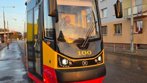 Setny tramwaj w historii grudziądzkiego taboru/ Fot. Marcin Doliński