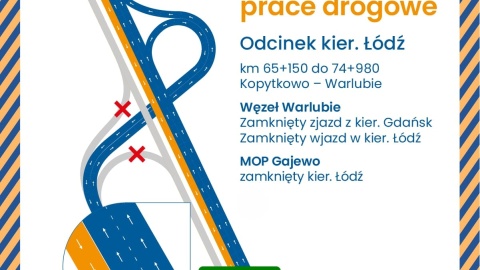 Prace na A1rozpoczną się 23 września/grafika: Gdańsk Transport Company