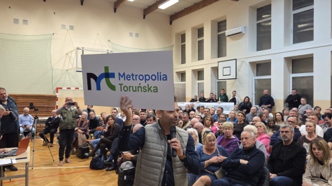 Głośny protest pod Toruniem. Ponad 200 osób krzyczało „nie” dla Mostu Zachodniego/fot. Mariusz Luda