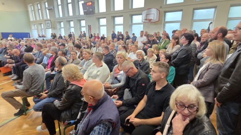Głośny protest pod Toruniem. Ponad 200 osób krzyczało „nie” dla Mostu Zachodniego/fot. Mariusz Luda