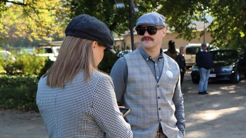 Z podbydgoskiego Ostromecka wyruszył Rajd Dżentelmenów/fot. Tatiana Adonis