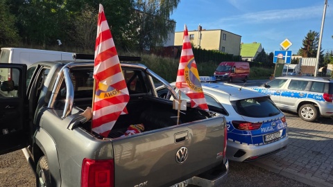 Rolnicy protestują w Grudziądzu/fot. Marcin Doliński