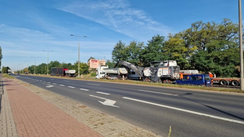 Ulica Kamienna - to tutaj zaczął się remont/fot. Jarosław Wieprzycki
