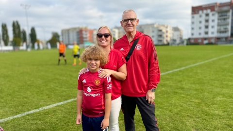 Na stadionie bydgoskiego Chemika odbył się Wielki Mecz Charytatywny Metropolii Bydgoszcz i festyn rodzinny. /fot. Izabela Langner