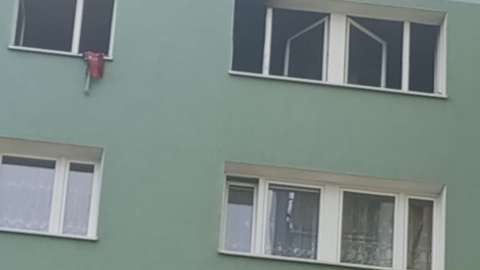 W pożarze mieszkania w Fordonie nikt nie ucierpiał. / Fot. KM PSP Bydgoszcz