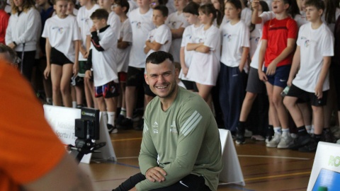 Wielka Wioślarska Lekcja WF-u w SP 16 w Bydgoszczy/fot. Patryk Głowacki
