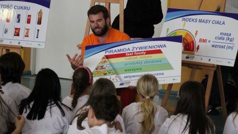 Wielka Wioślarska Lekcja WF-u w SP 16 w Bydgoszczy/fot. Patryk Głowacki