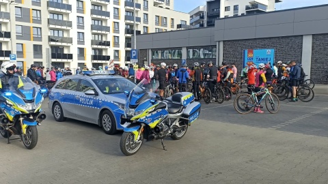 Rowerowy przejazd dla zdrowia na trasie Toruń-Turzno/fot. Monika Kaczyńska
