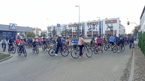 Rowerowy przejazd dla zdrowia na trasie Toruń-Turzno/fot. Monika Kaczyńska
