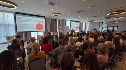 W Grudziądzu odbyło się sympozjum o bezpieczeństwie w rodzinie i szkole. /fot. Marcin Doliński