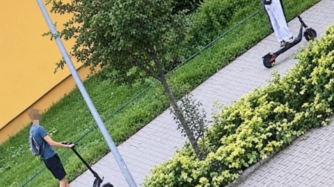 Screen z nagrania z monitoringu. / Fot. Materiały policji