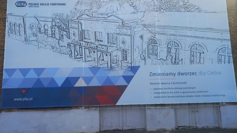 Ruszył remont zabytkowego dworca kolejowego w Ciechocinku/fot. Marek Ledwosiński
