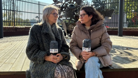 Barbara Rogalska (z lewej) i Iwona Muszytowska-Rzeszotek/Fot. Krystian Makowski