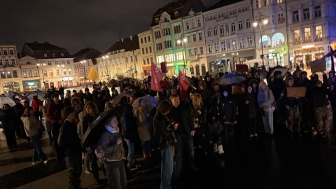 Manifestacja w Bydgoszczy/fot. Natasza Trzebuchowska