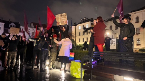 Manifestacja w Bydgoszczy/fot. Natasza Trzebuchowska
