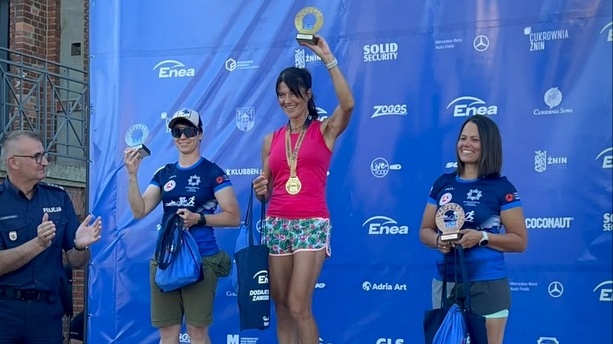Bydgoszczanka została Mistrzynią Polski Policjantów w Triathlonie