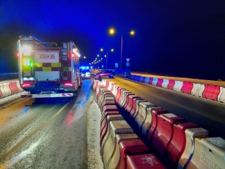 775 nocnych interwencji strażaków w kraju. W regionie głównie pożary po odpaleniu petard