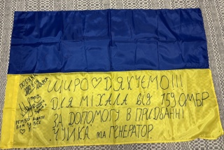 Połowa mojego serca jest niebiesko-żółta. Bydgoszczanin od czterech lat wspiera walczącą Ukrainę
