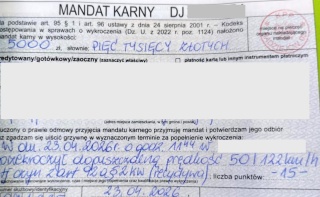 Drogowy recydywista złapany przez patrol z Radziejowa. Przekroczył prędkość o 72 km